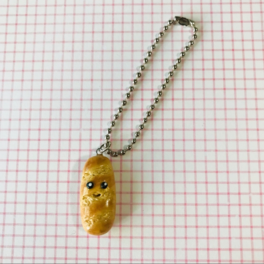 🥖Adorable handmade bread keychain 🥖